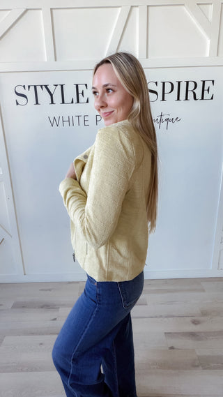 Desi Boucle Moto Jacket