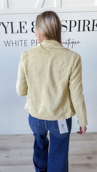 Desi Boucle Moto Jacket