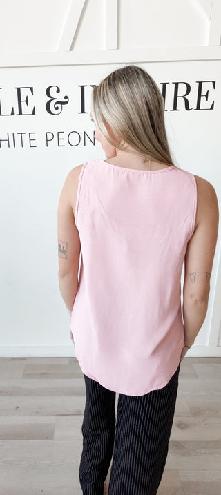 Scarlett Scoop Neck Airflow Tank