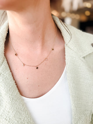 Drop Charm Necklace. *Final Sale*
