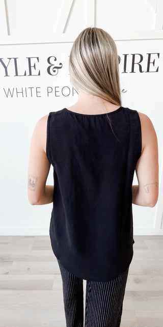 Scarlett Scoop Neck Airflow Tank