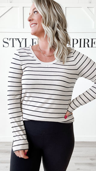 Lauren Scoop Neck Top