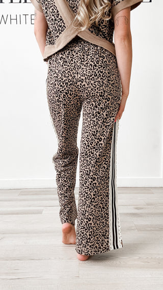 Milly Leopard Print Pants