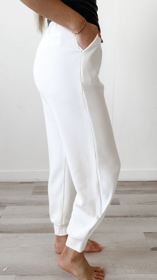 Stella Ankle Pleated Scuba Jogger