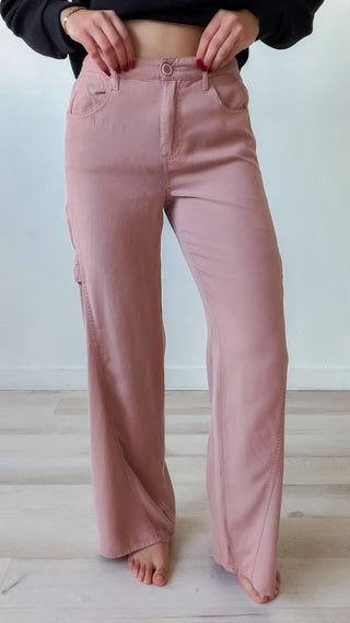 Risen HR Wide Tencel Cargo Pants