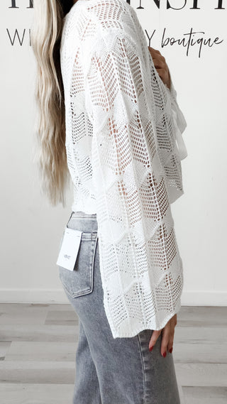 Charlene Tie Front Cardigan