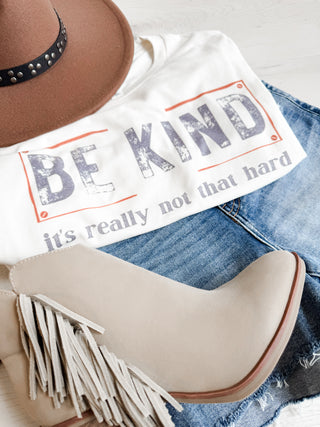 Be Kind It's Not Hard Graphic Tee