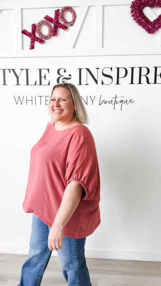 Maeve Half Sleeve Top