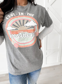 Live In The Moment  Graphic Tee