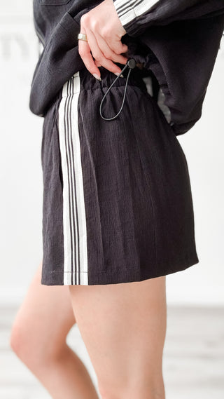 Skylar Contrast Trim Shorts