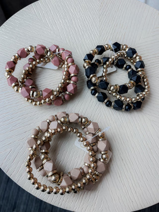 Asymmetrical Bead Bracelets (LA Live)