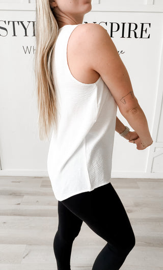 Scarlett Scoop Neck Airflow Tank