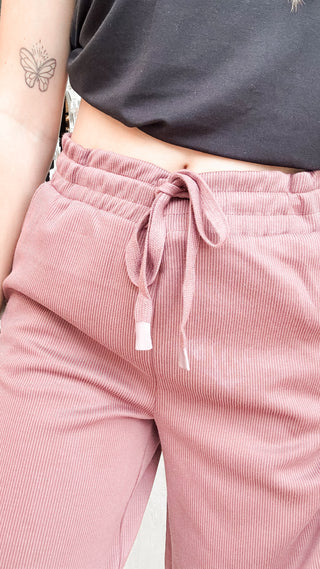 Kit Ribbed Crop Pants