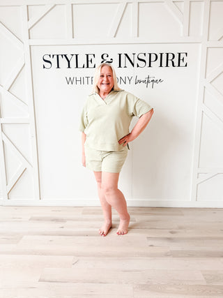 Jenny Textured Lounge Shorts