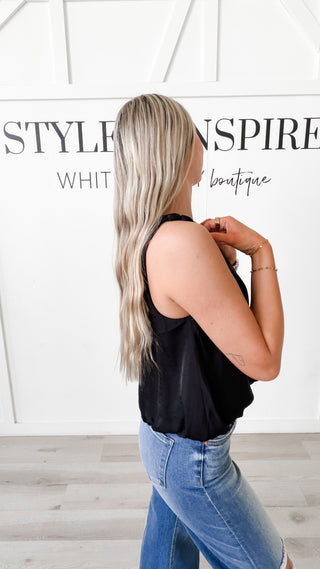 Shena Strap Accent Billowy Tank