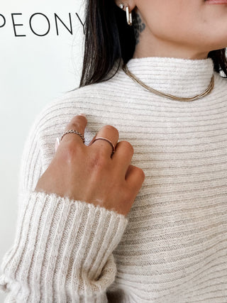 Aylin Horizontal Ribbed Sweater