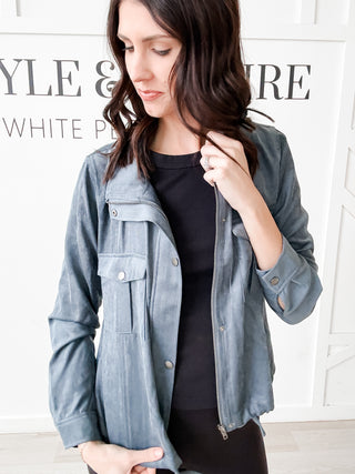 Emma Cropped Safari Jacket