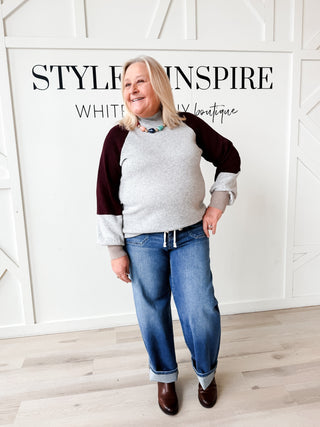 Marlee Color Block Sweater