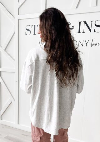 Marilyn Solid Knit Shacket
