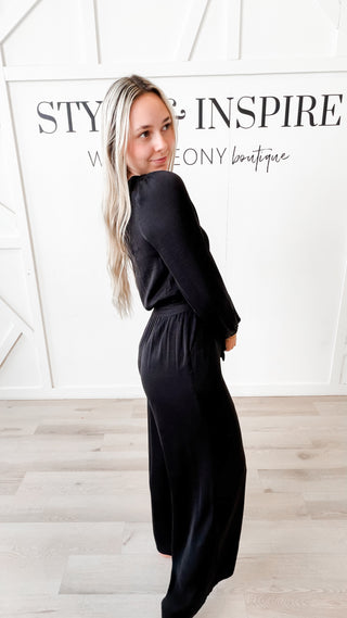 Delilah One Shoulder Jumpsuit