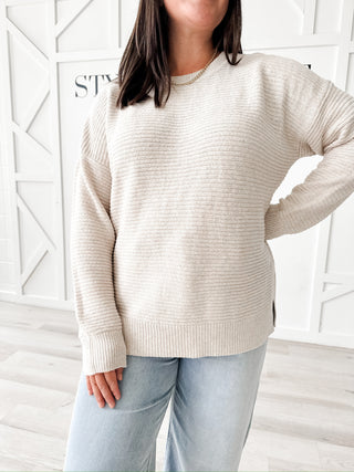 Linda Horizontal Ribbed Sweater