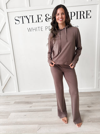 Izzy Micro Rib Hoodie