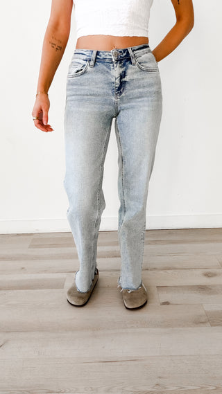 Vervet High Rise Slim Wide Jean