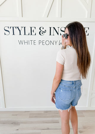 Montey Vervet HR Boyfriend Shorts