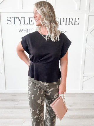 Leighton Waist Detail Top