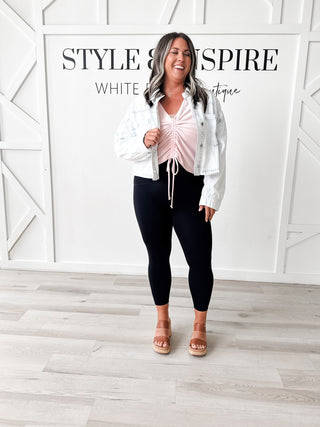 Sammy Washed Stripe Jean Jacket