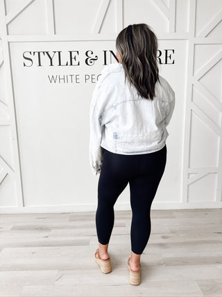Sammy Washed Stripe Jean Jacket