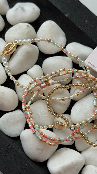 Coastal Charm Bracelet Set  *Final Sale*