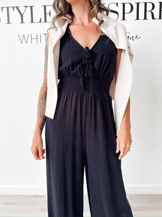 Lindsay Front Tie Jumpsuit