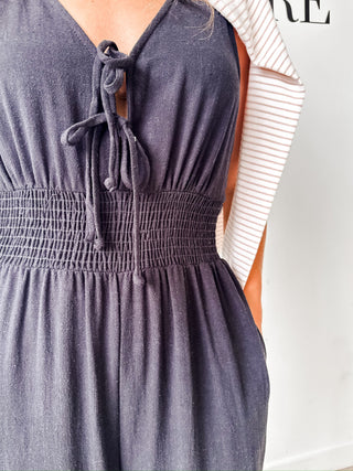 Lindsay Front Tie Jumpsuit