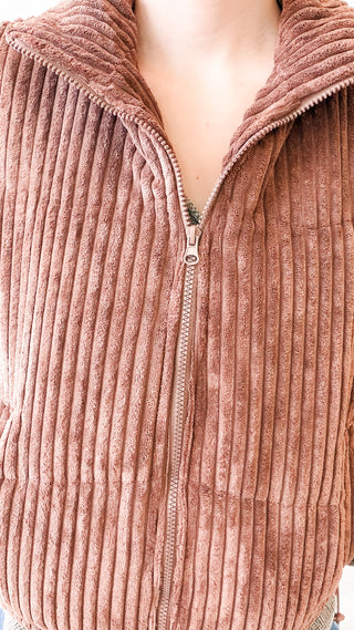 Miranda Wide Wale Corduroy Vest