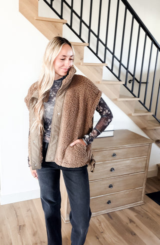 Paige Sherpa Vest