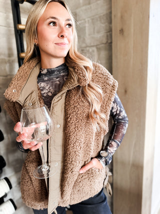 Paige Sherpa Vest