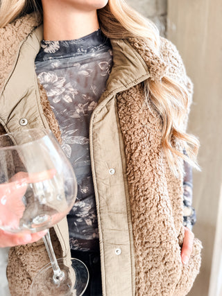 Paige Sherpa Vest