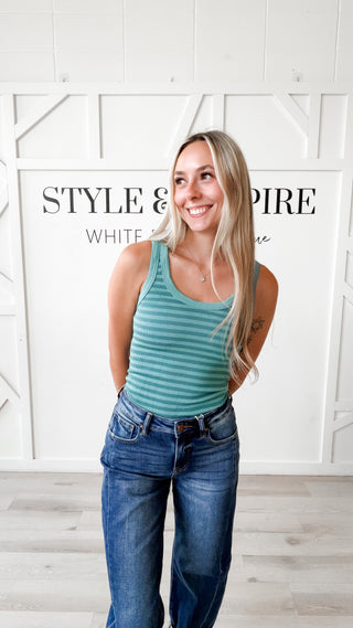 NikiBiki Reversible Stripe Tank