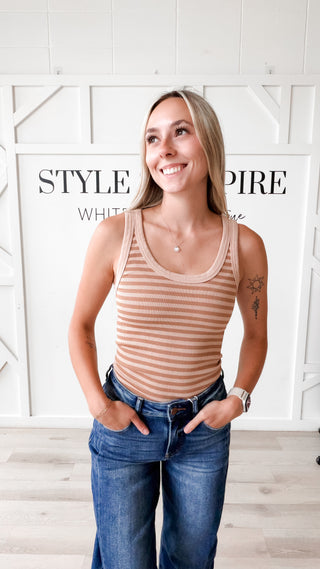 NikiBiki Reversible Stripe Tank