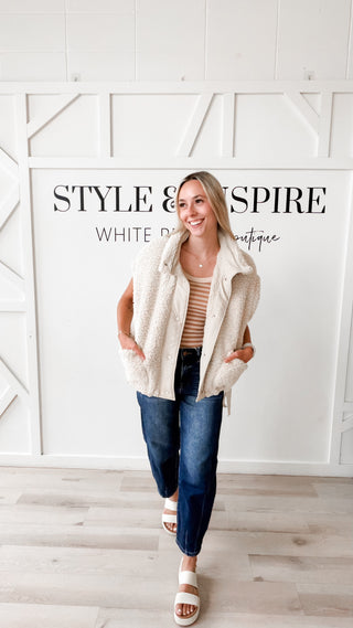 Paige Sherpa Vest