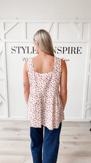 Trisha Babydoll Tunic Tank