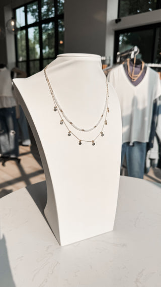 Delicate Disc Charm Necklace *Final Sale*