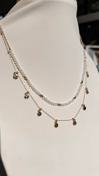 Delicate Disc Charm Necklace *Final Sale*