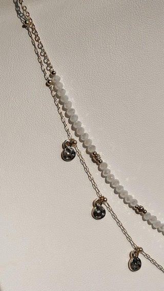 Delicate Disc Charm Necklace *Final Sale*