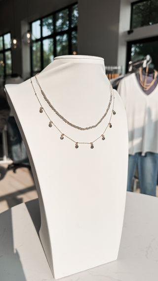 Delicate Disc Charm Necklace *Final Sale*