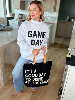 Game Day Sunday Funday Reversible Sweatshirt
