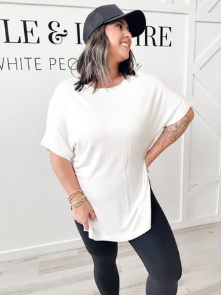 Pauline Dolman Oversized Tunic Tee