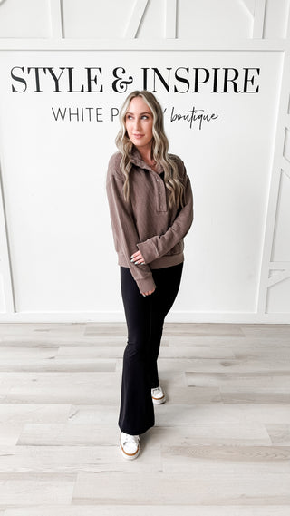 Kyra Quilted Pullover