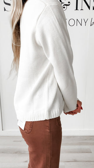 Coffee Weather Graphic Sweater